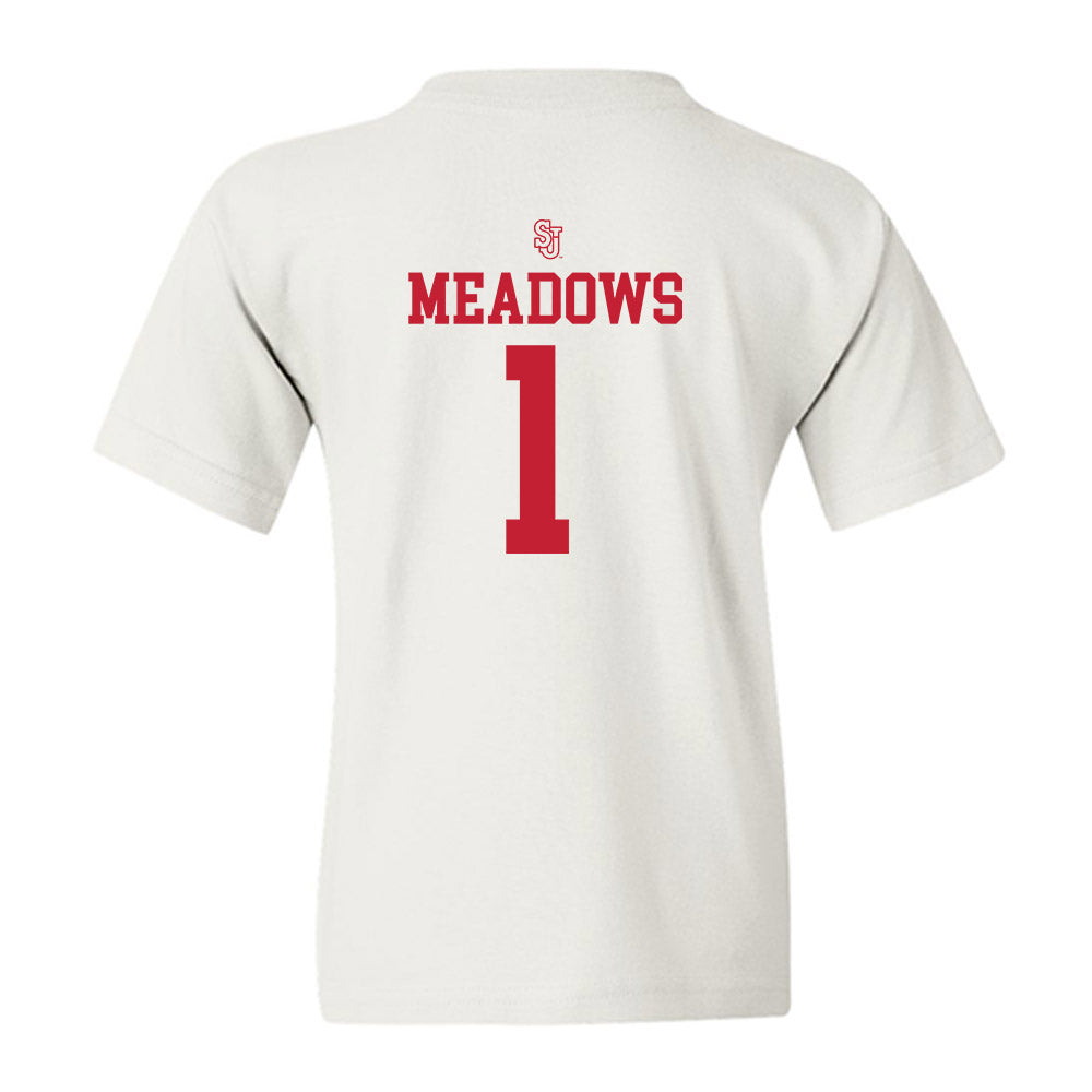 St. Johns - NCAA Softball : Makenna Meadows - Sports Shersey Youth T-Shirt-1