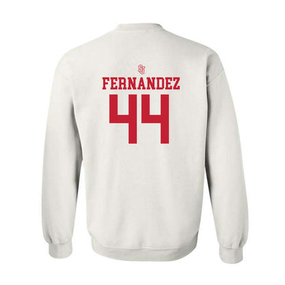 St. Johns - NCAA Softball : Gia Fernandez - Sports Shersey Crewneck Sweatshirt-1