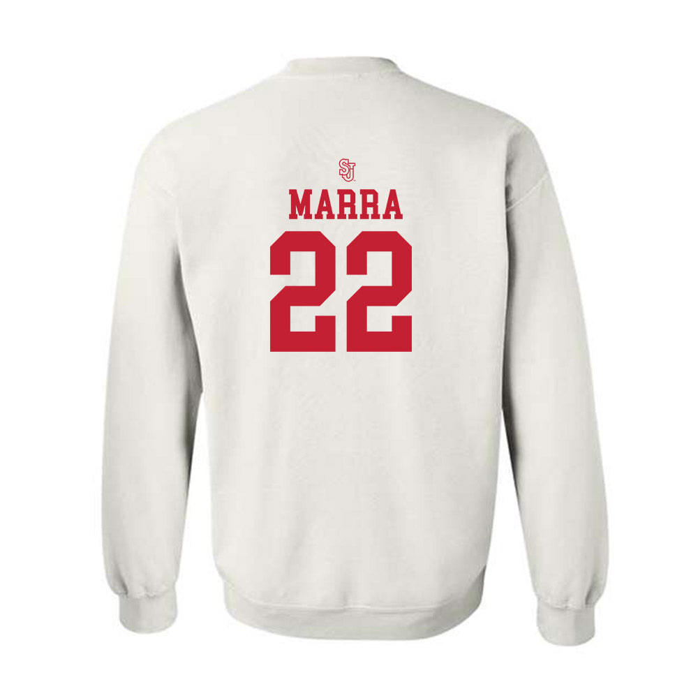St. Johns - NCAA Softball : Maeve Marra - Sports Shersey Crewneck Sweatshirt-1