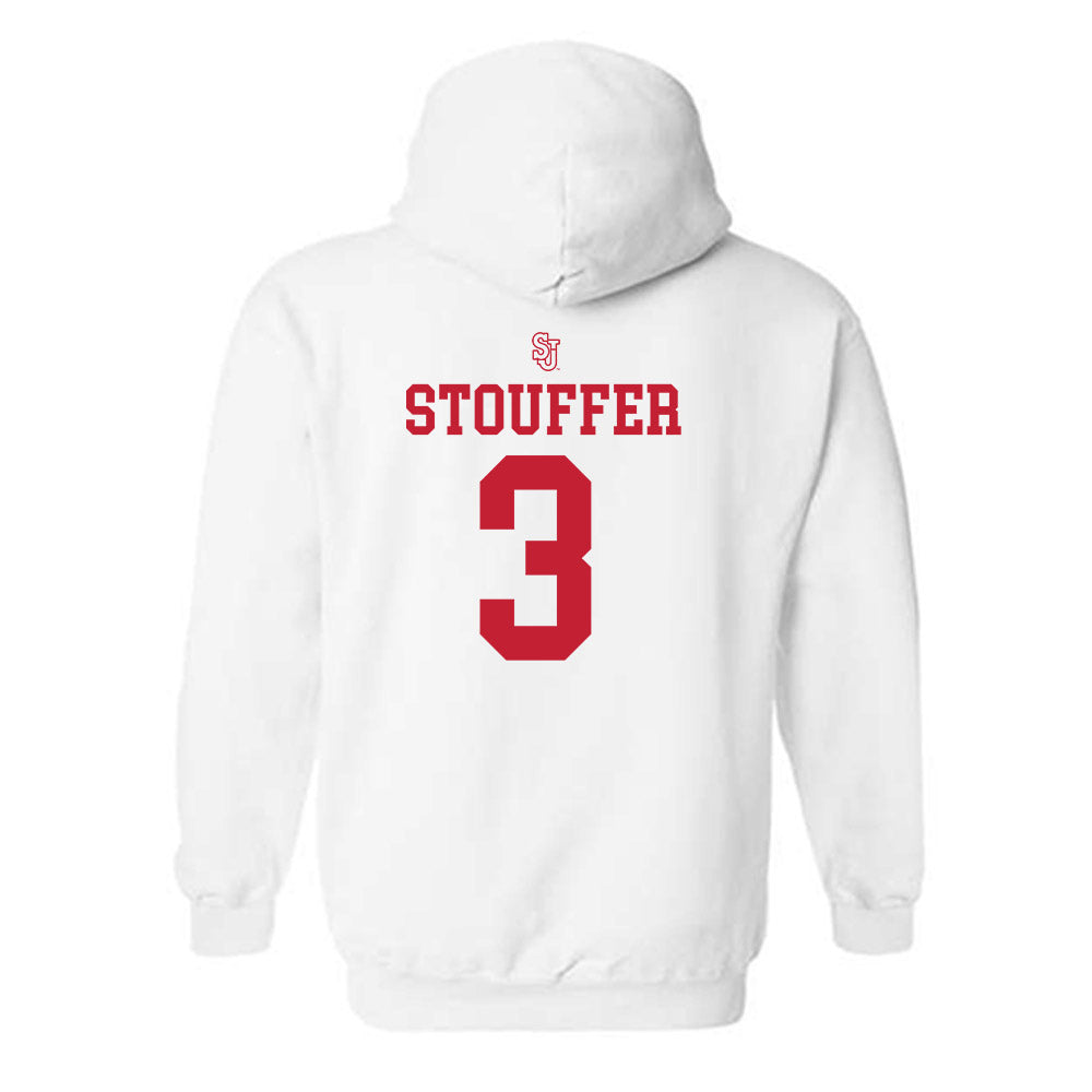 St. Johns - NCAA Softball : Cassidy Stouffer - Hooded Sweatshirt Sports Shersey