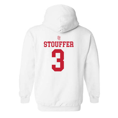 St. Johns - NCAA Softball : Cassidy Stouffer - Hooded Sweatshirt Sports Shersey