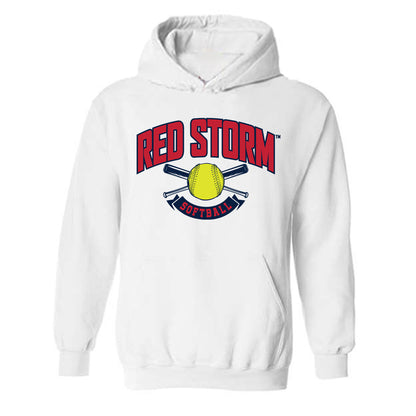 St. Johns - NCAA Softball : Mya Laroya - Sports Shersey Hooded Sweatshirt-0