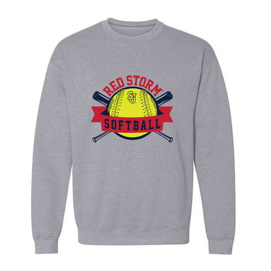 St. Johns - NCAA Softball : Gia Fernandez - Sports Shersey Crewneck Sweatshirt-0