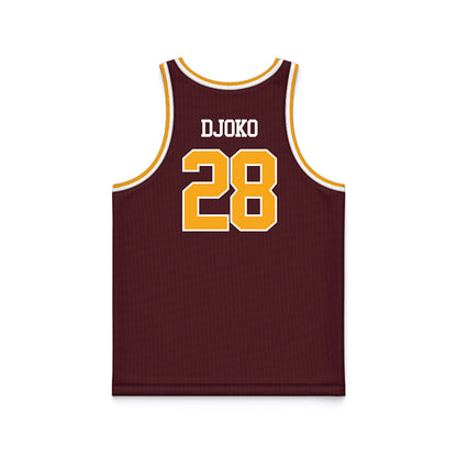 Loyola - NCAA Women's Basketball : Clara Djoko - Maroon Basketball Jersey-1