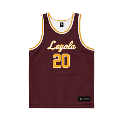 Loyola - NCAA Women's Basketball : Daniella Matus - Maroon Basketball Jersey-0