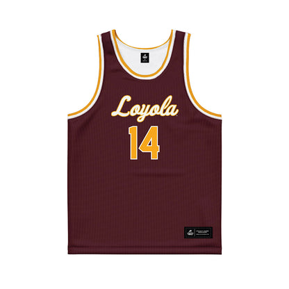 Loyola - NCAA Women's Basketball : Nevaeh Dickman - Maroon Basketball Jersey-0