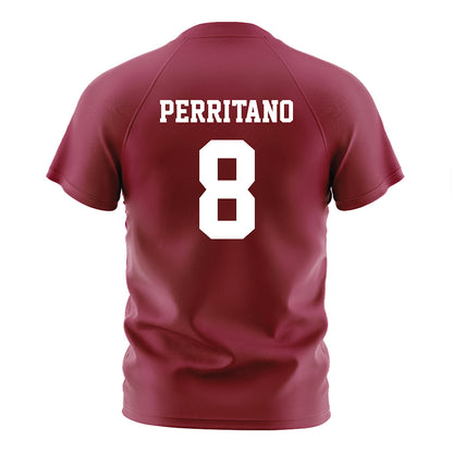 Loyola - NCAA Women's Soccer : Angelina Perritano - Maroon Soccer Jersey-1