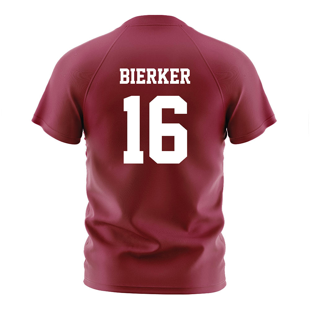 Loyola - NCAA Women's Soccer : Skye Bierker - Maroon Soccer Jersey-1