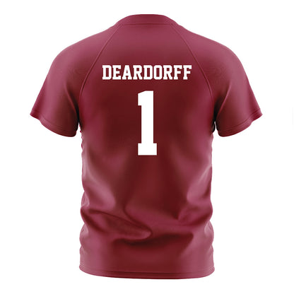 Loyola - NCAA Women's Soccer : Allison Deardorff - Maroon Soccer Jersey-1