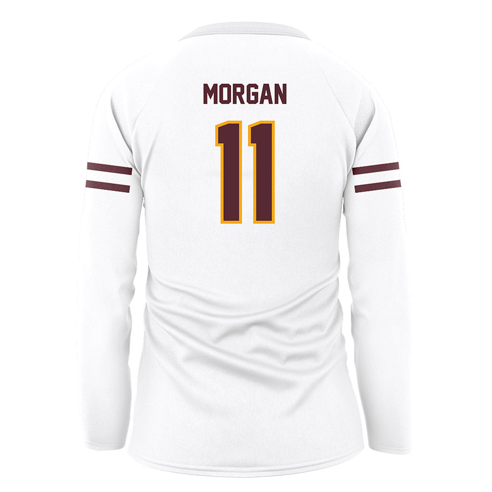 Loyola - NCAA Women's Volleyball : Chloe Morgan - White Volleyball Jersey