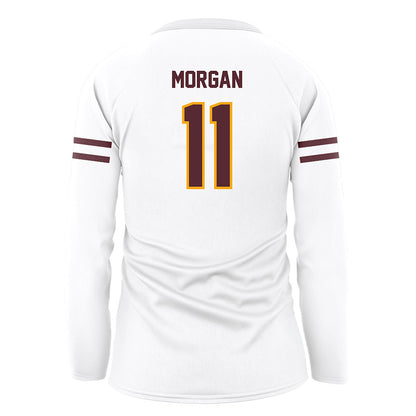 Loyola - NCAA Women's Volleyball : Chloe Morgan - White Volleyball Jersey