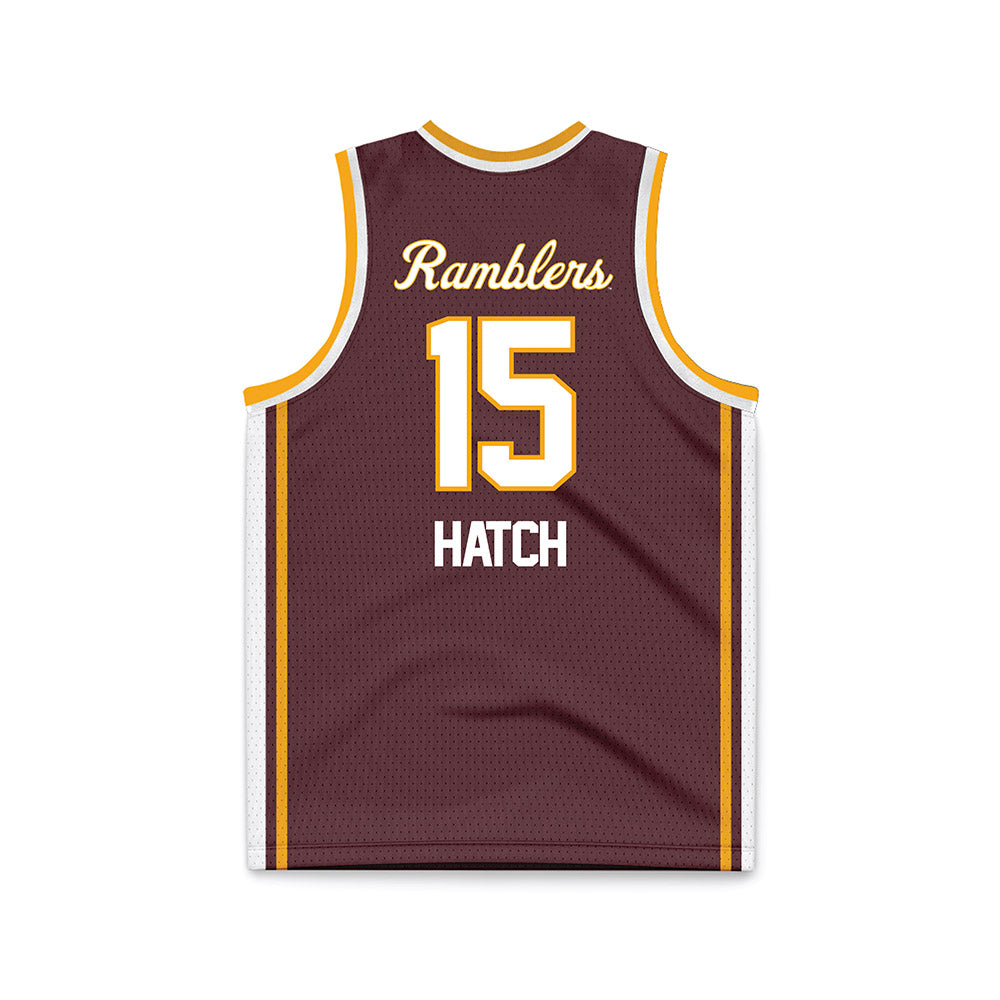 Loyola - NCAA Men's Volleyball : William Hatch - Maroon Basketball Jersey-1