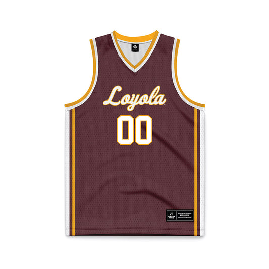 Loyola - NCAA Men's Volleyball : Aleksandar Sosa - Maroon Basketball Jersey-0