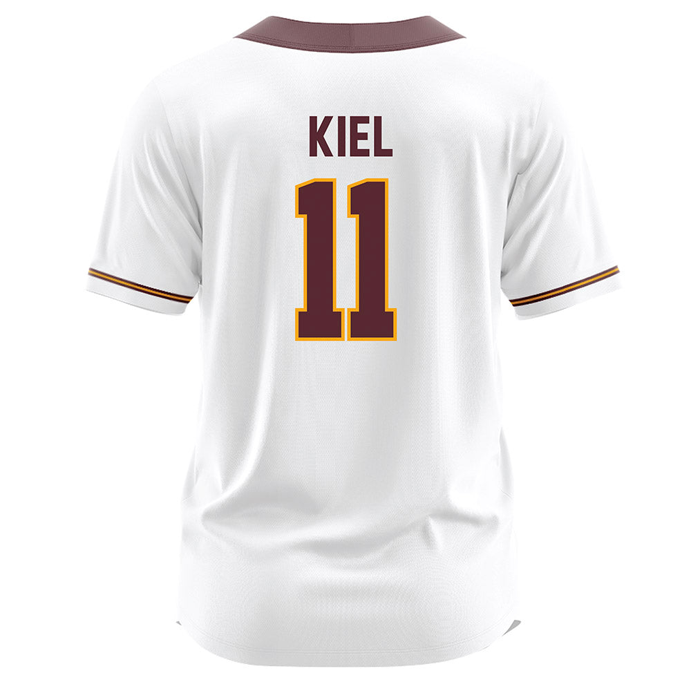 Loyola - NCAA Softball : Anna Kiel - White Jersey-1