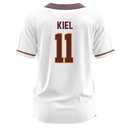 Loyola - NCAA Softball : Anna Kiel - White Jersey-1