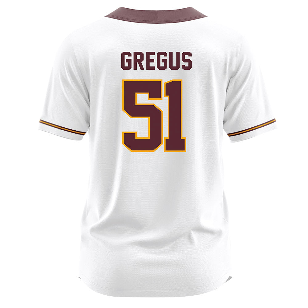 Loyola - NCAA Softball : Abbie Gregus - White Jersey-1