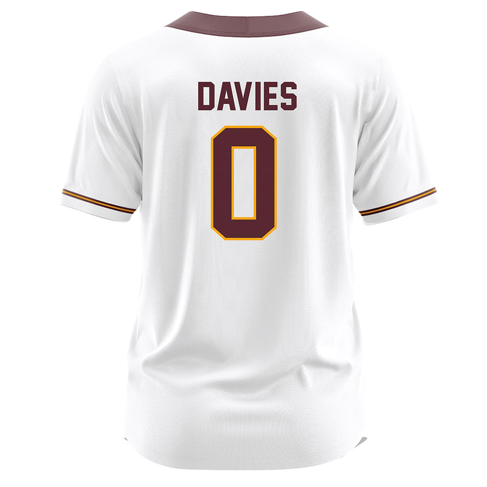 Loyola - NCAA Softball : Kate Davies - White Jersey-1