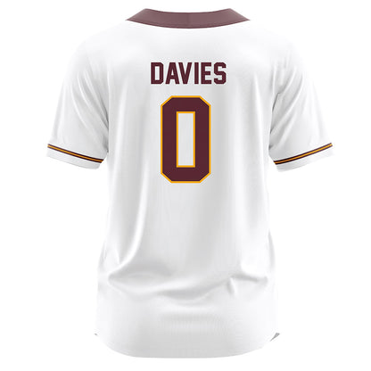 Loyola - NCAA Softball : Kate Davies - White Jersey-1