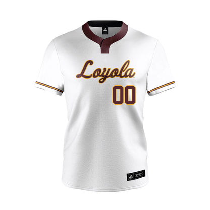 Loyola - NCAA Softball : Alexis Hansen - White Jersey-0