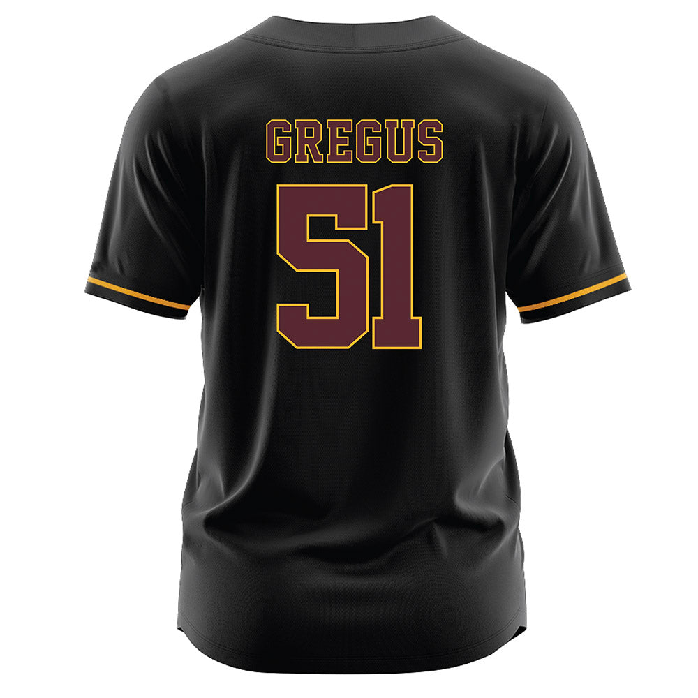 Loyola - NCAA Softball : Abbie Gregus - Black Jersey-1
