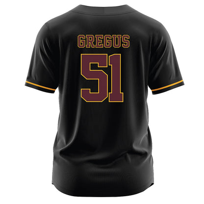 Loyola - NCAA Softball : Abbie Gregus - Black Jersey-1