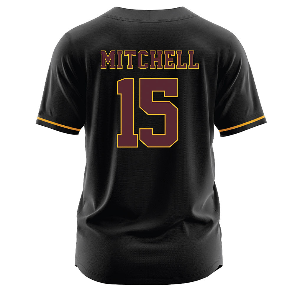  - NCAA Softball : Katie Mitchell - Black Jersey-1