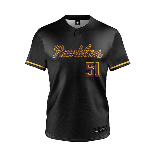 Loyola - NCAA Softball : Abbie Gregus - Black Jersey-0