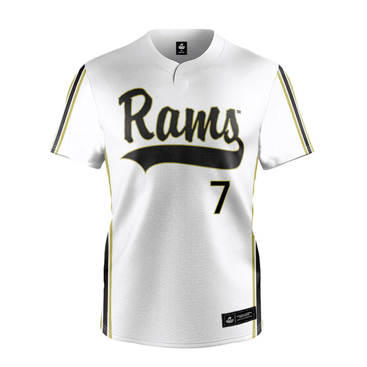 Colorado State - NCAA Softball : Autumn Rutherford - White Jersey-0