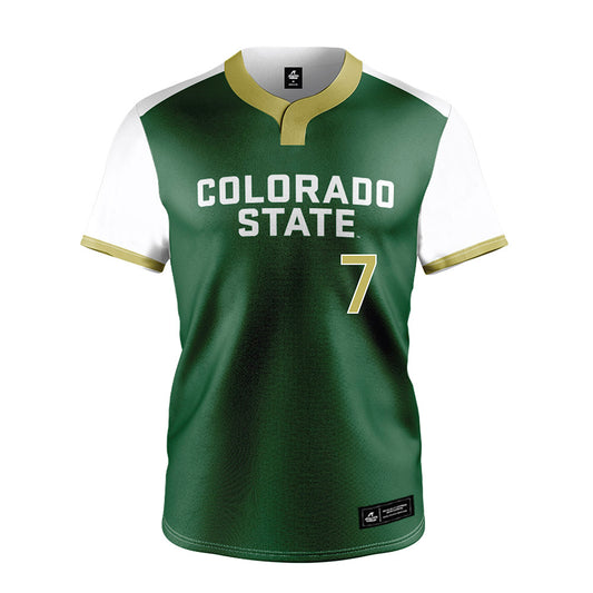 Colorado State - NCAA Softball : Autumn Rutherford - Green Jersey-0