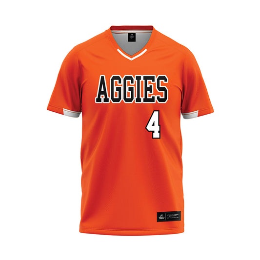 Colorado State - NCAA Softball : Jasmin Martinez - Orange Baseball Jersey-0