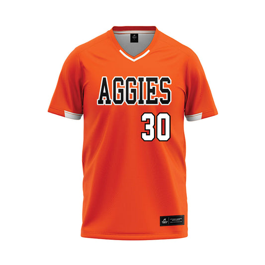 Colorado State - NCAA Softball : Andrea Jaskowiak - Orange Baseball Jersey-0