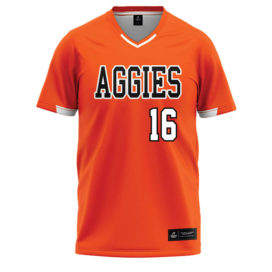 Colorado State - NCAA Softball : Lauren Stucky - Orange Baseball Jersey