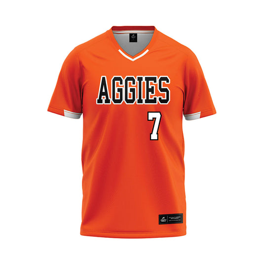 Colorado State - NCAA Softball : Autumn Rutherford - Orange Baseball Jersey-0