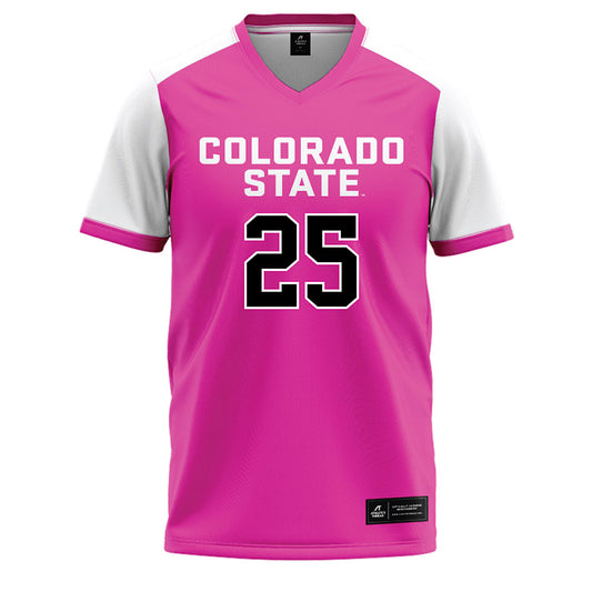 Colorado State - NCAA Softball : Allyson Moody - Pink Baseball Jersey