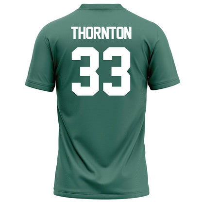 OKBU - NCAA Football : Haydn Thornton - Green Football Jersey