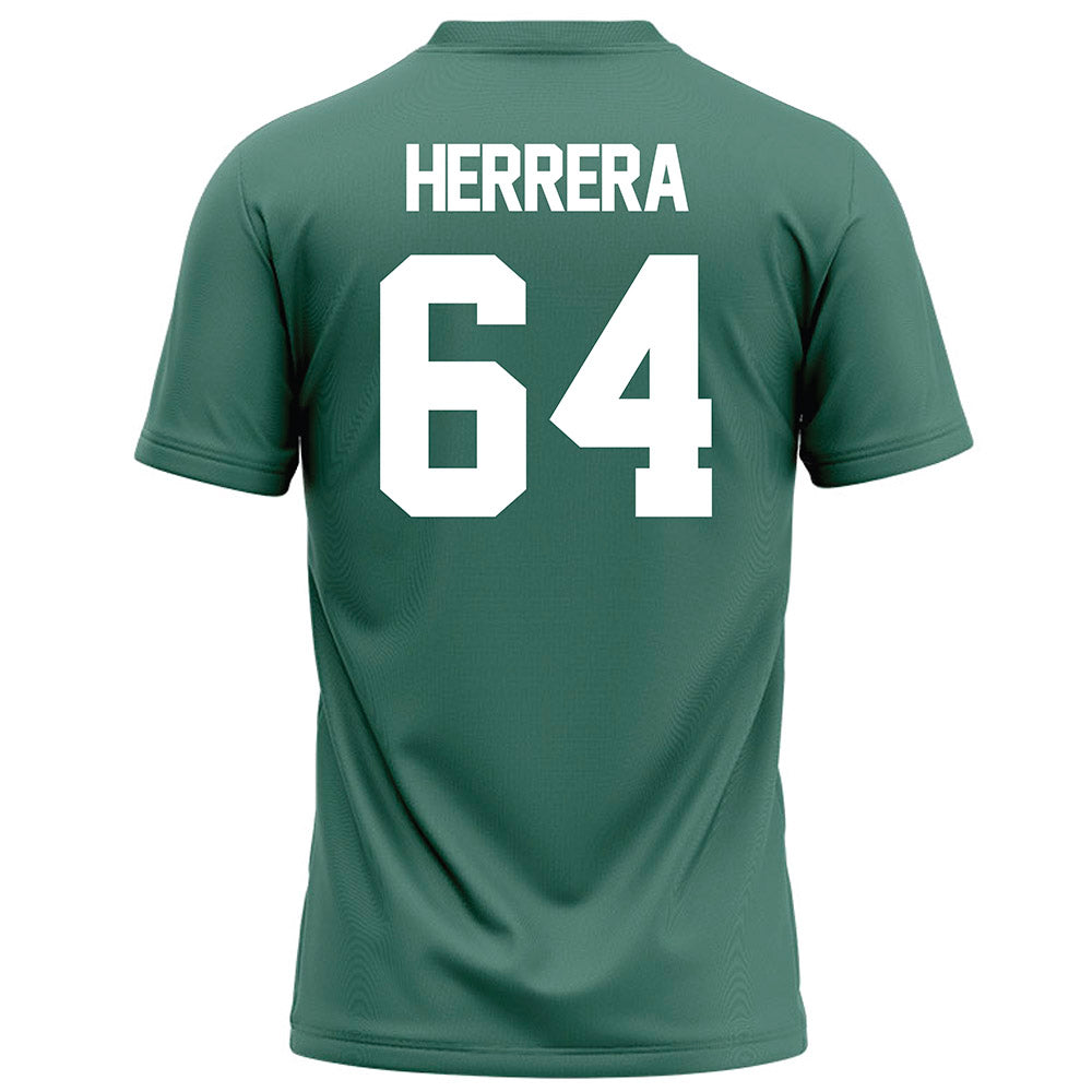 OKBU - NCAA Football : Marco Herrera - Green Football Jersey-1
