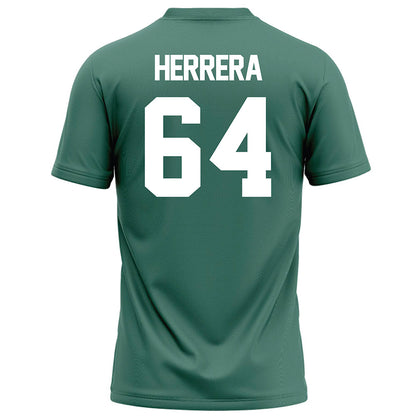 OKBU - NCAA Football : Marco Herrera - Green Football Jersey-1