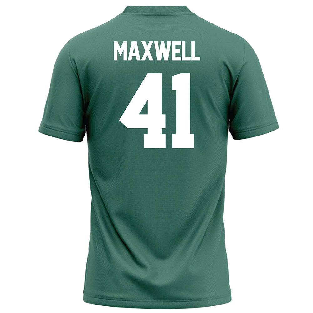 OKBU - NCAA Football : Patrick Maxwell - Green Football Jersey