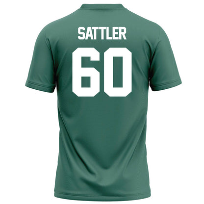 OKBU - NCAA Football : Landry Sattler - Green Football Jersey-1