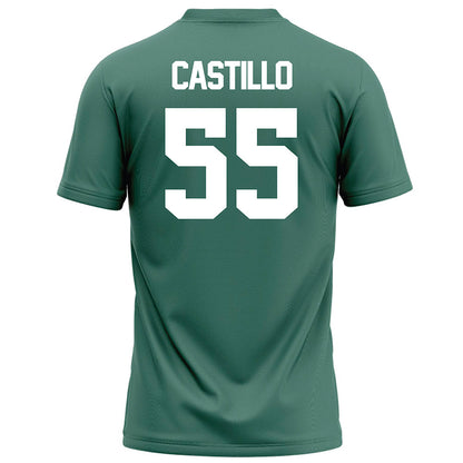 OKBU - NCAA Football : Kaden Castillo - Green Football Jersey-1