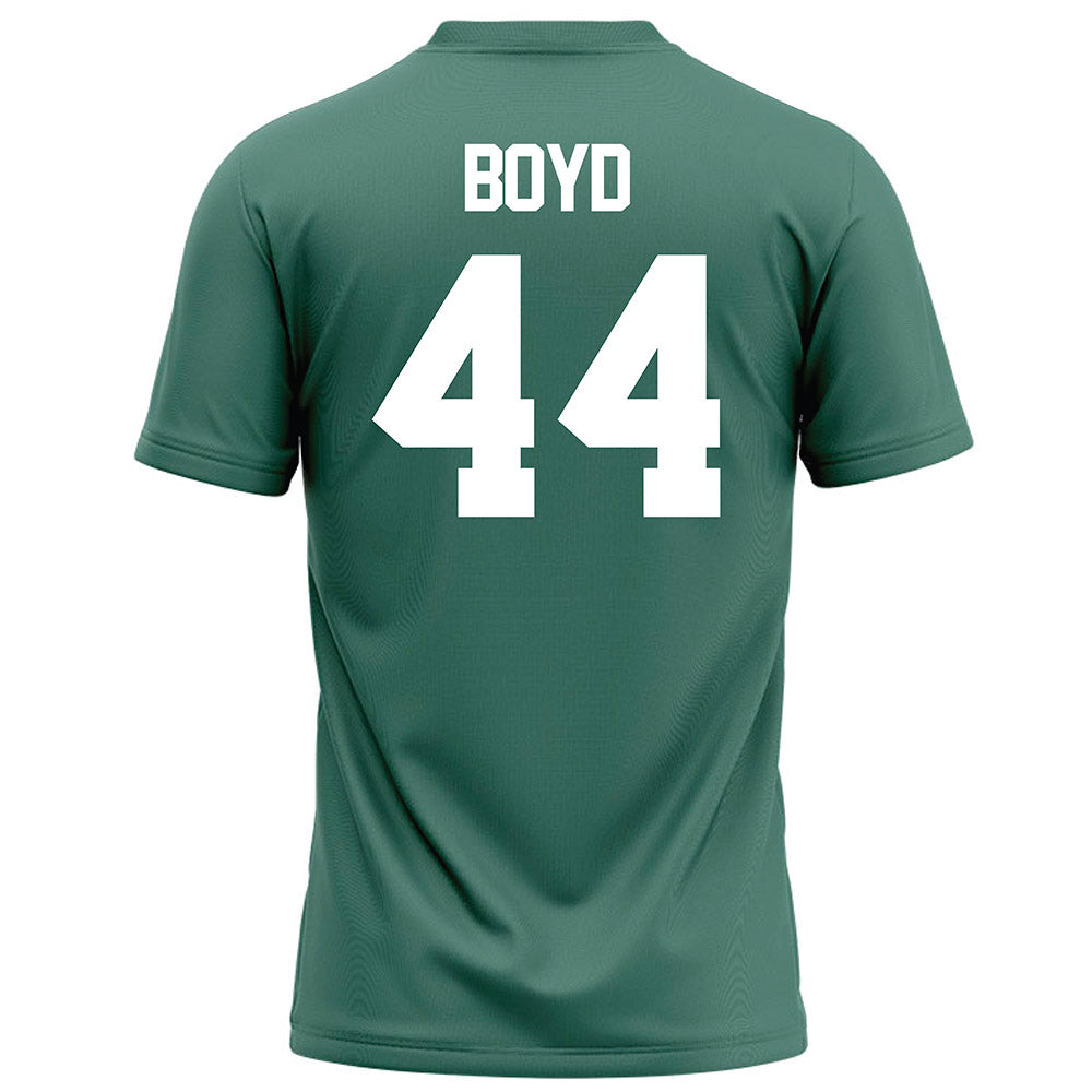 OKBU - NCAA Football : Cody Boyd - Green Football Jersey-1
