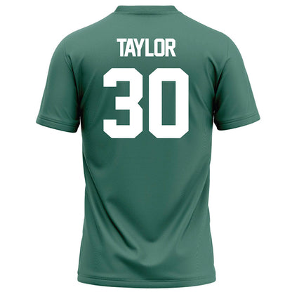 OKBU - NCAA Football : Tainique Taylor - Green Football Jersey