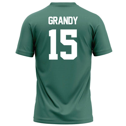 OKBU - NCAA Football : Michael Grandy - Green Football Jersey