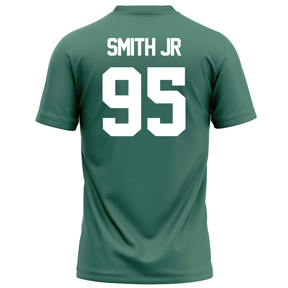 OKBU - NCAA Football : Richard Smith Jr - Green Football Jersey-1