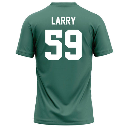 OKBU - NCAA Football : Sean Larry - Green Football Jersey-1