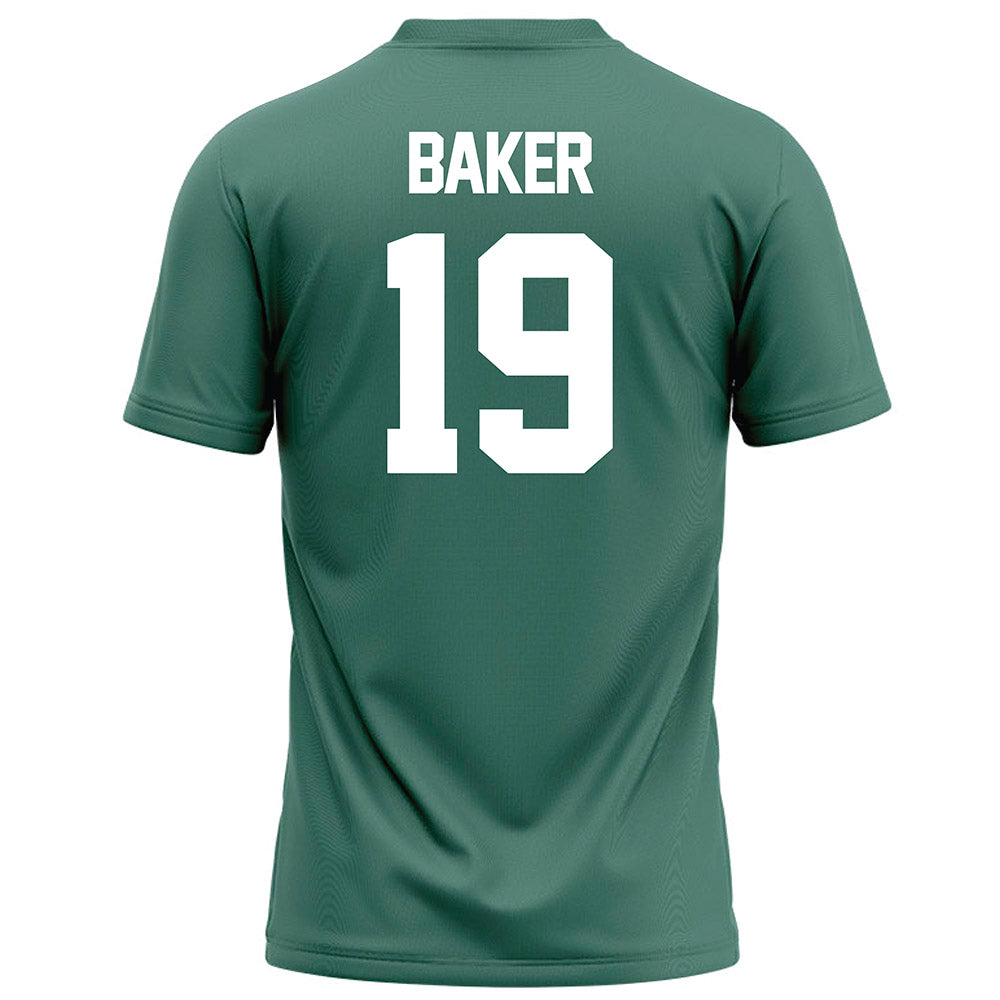 OKBU - NCAA Football : Scooter Baker - Green Football Jersey