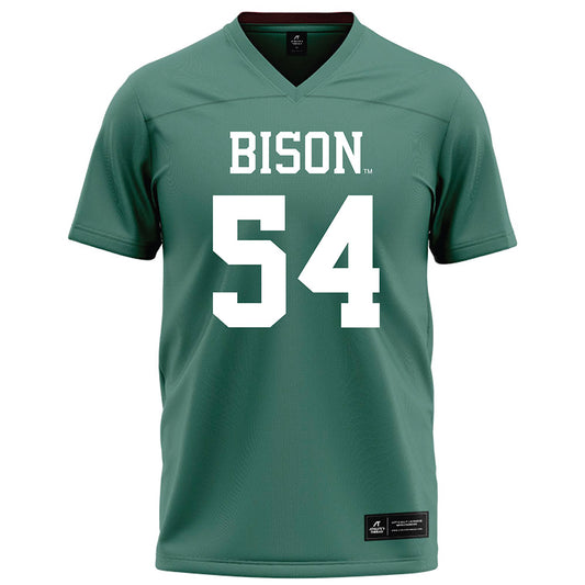 OKBU - NCAA Football : Landen Capetillo - Green Football Jersey-0