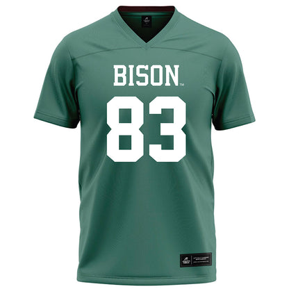 OKBU - NCAA Football : TJ Smith - Green Football Jersey-0