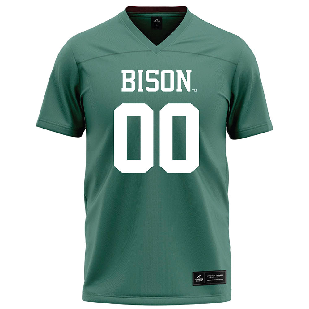 OKBU - NCAA Football : Nathan Keiffer - Green Football Jersey-0