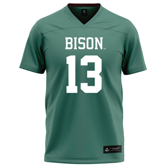 OKBU - NCAA Football : Gavin McCurley - Green Football Jersey